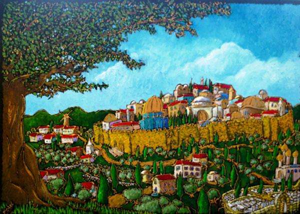 Jerusalem-of-Olives puzzle online