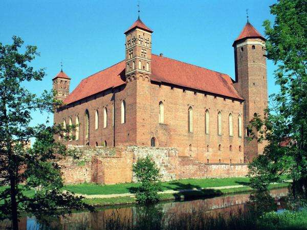 Zamek w Lidzbarku Warm. puzzle online