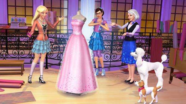 Barbie w Świecie Mody puzzle online