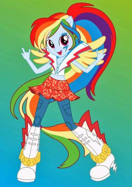 Rainbow Dash - My Little Pony puzzle online