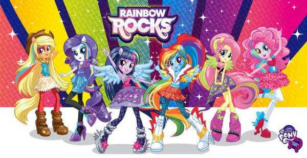 My Little Pony Rainbow Rocks 2 puzzle online