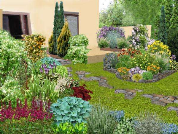 Wiosna w ogrodzie puzzle online
