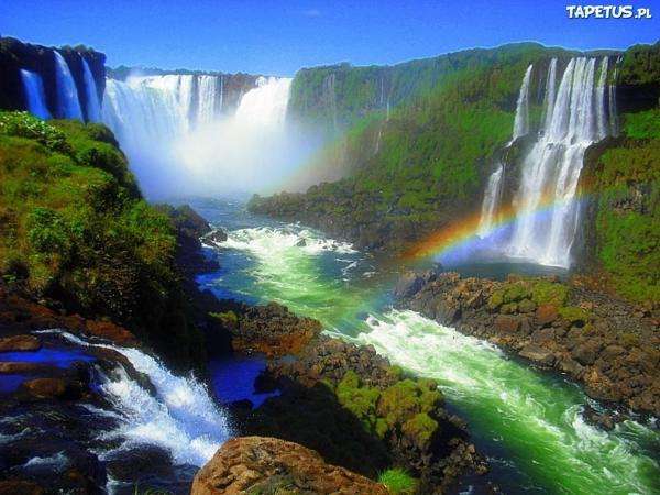 wodospady Iguazu Brazylia puzzle online