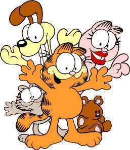 Garfield i Przyjaciele puzzle online