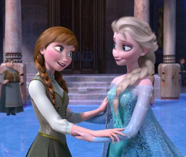 Anna i Elsa z Krainy Lodu puzzle online