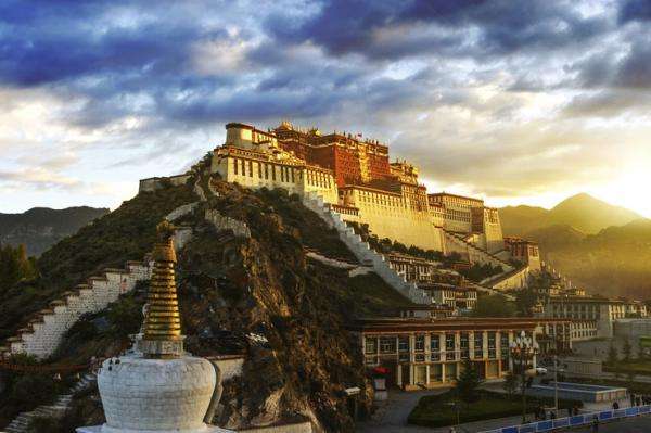 Pałac Potala w Tybecie puzzle online