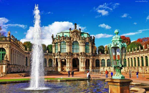 Attracties in Dresden legpuzzel