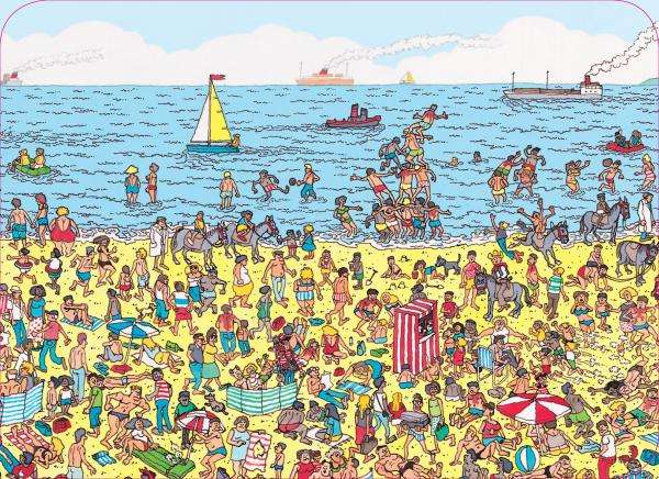gdzie jest Wally? puzzle online
