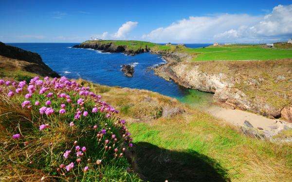 piękny krajobraz Irlandii puzzle online