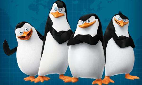 Pingwiny z madagaskaru puzzle online