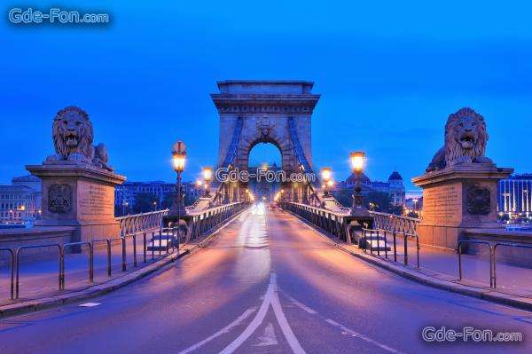 Budapeszt - most łańcuchowy puzzle online