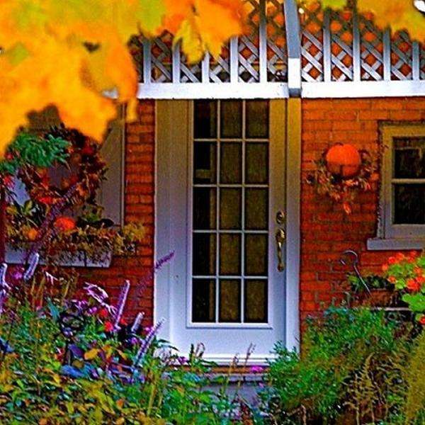 jesienna dekoracja domu puzzle online
