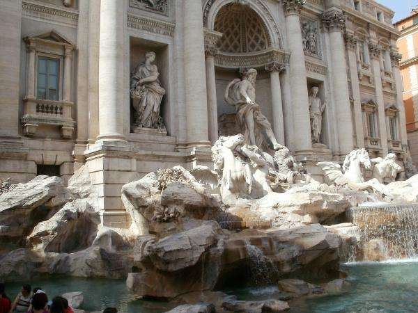 fontanna w Rzymie puzzle online