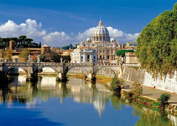 Italia - Rzym; rzeka Tybr puzzle online