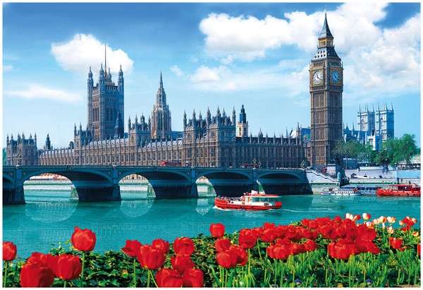 Anglia -Pałac Westminsterski puzzle online