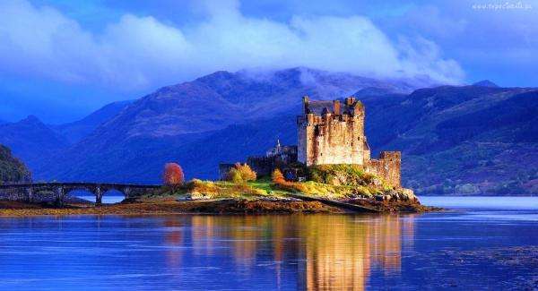 Szkocja-Zamek Eilenan puzzle online