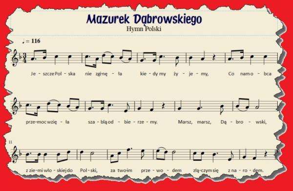 Hymn Polski puzzle online