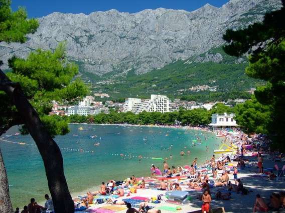 plaża w Chorwacji puzzle online