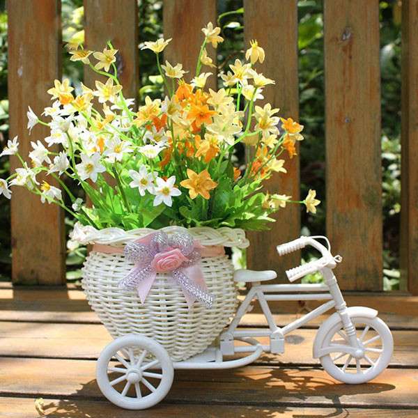 rowerek i kwiaty puzzle online