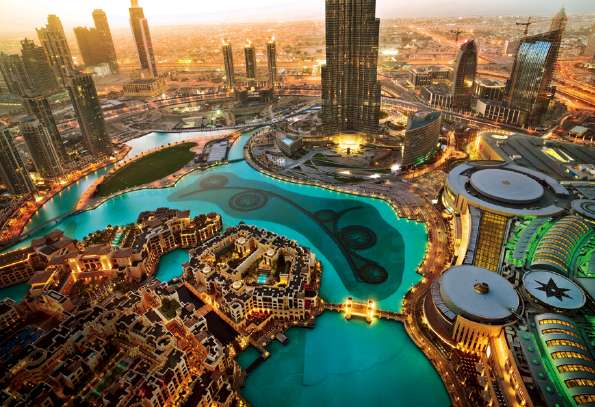 Dubaj is cool city puzzle online