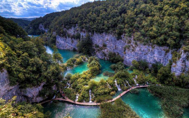 Lacs de Plitvice, Croatie puzzle