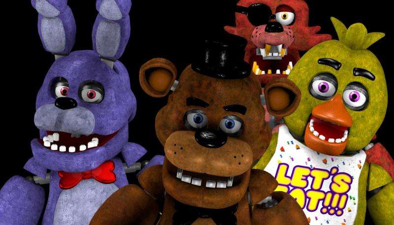 fnaf five nights at freddy's puzzle online