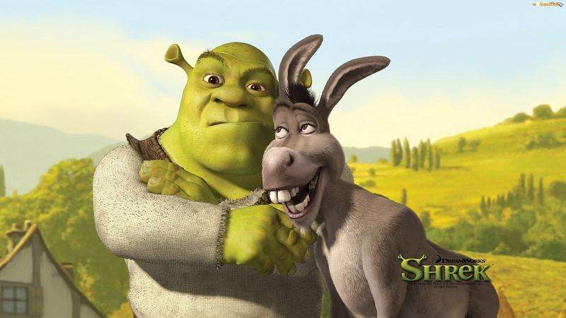 Shrek i Osioł puzzle online
