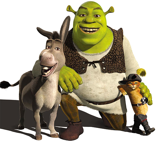 Cordelia Investigación Emoción Shrek, burro y gato en zapatos - Puzzle Factory