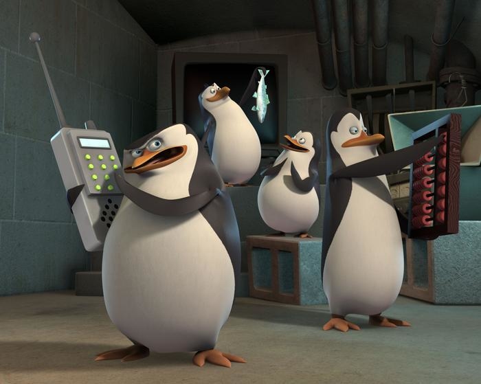 Pingwiny z madagaskaru puzzle online