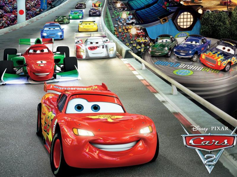 2 Pixar autó kirakós játék