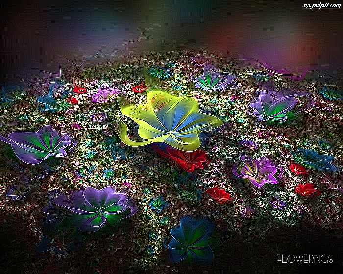 kolorowa kwiatowa kompozycja puzzle online