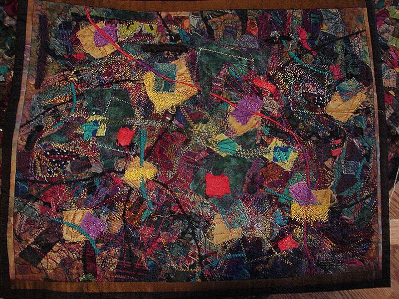 Abstrakcja-kolorowa układanka puzzle online