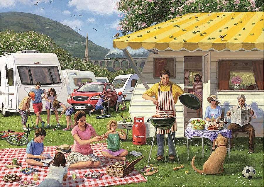 Piknik-wspomnienie lata puzzle online