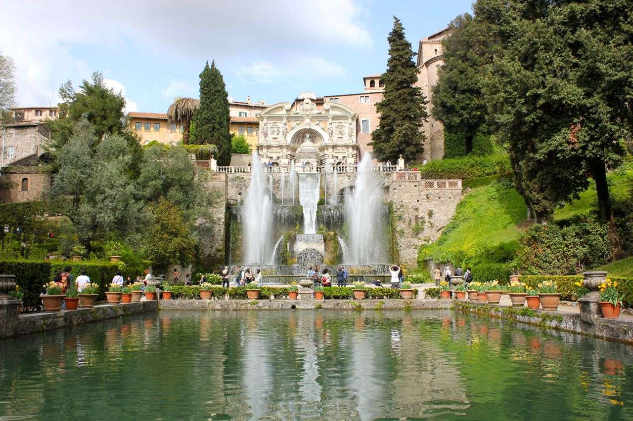 Villa d'Este - Tivoli, Włochy puzzle online
