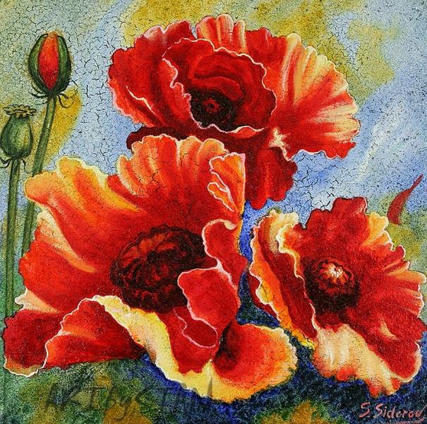 Poppies in bloom puzzle