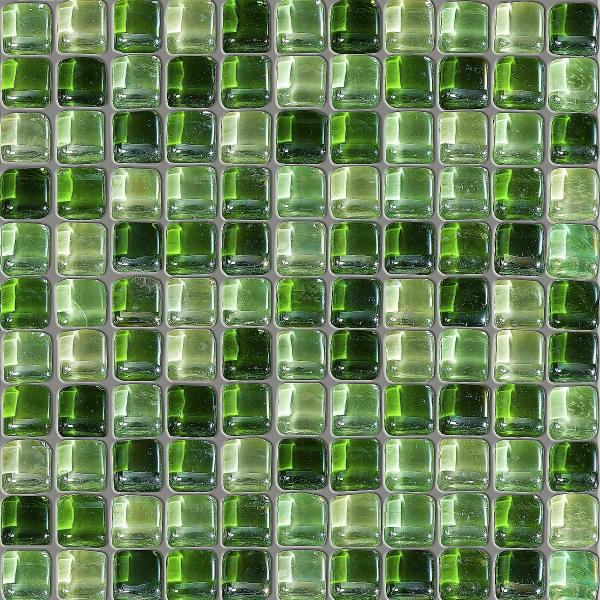 Zielona szklana mozaika puzzle online