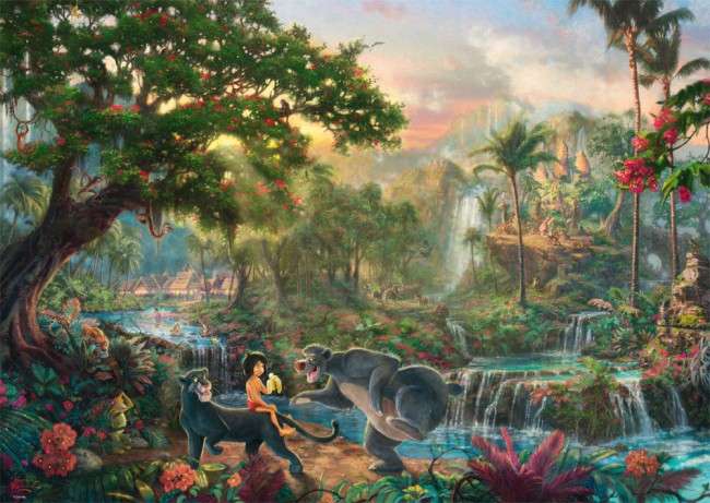 Disney - Księga dżungli puzzle online