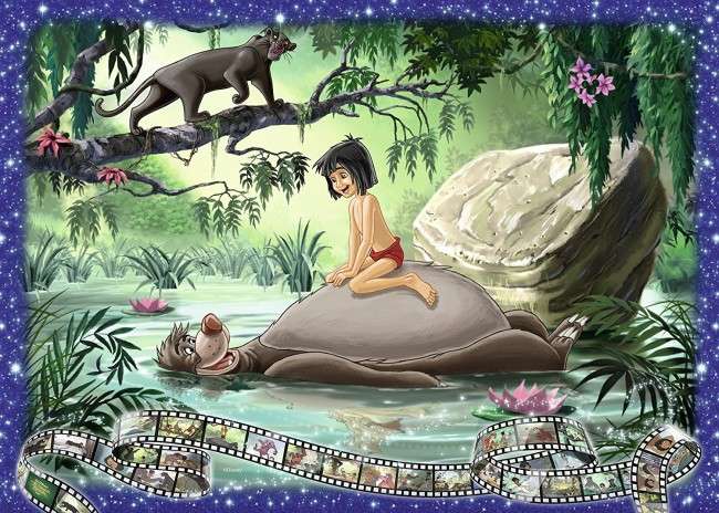 Disney - Księga dżungli puzzle online