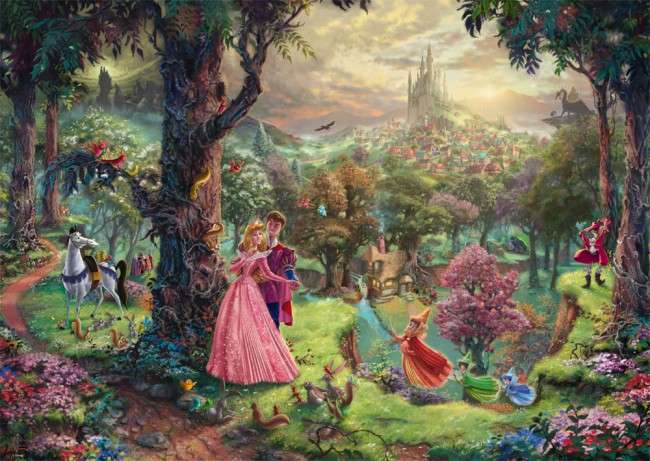 Disney - Śpiąca królewna puzzle online