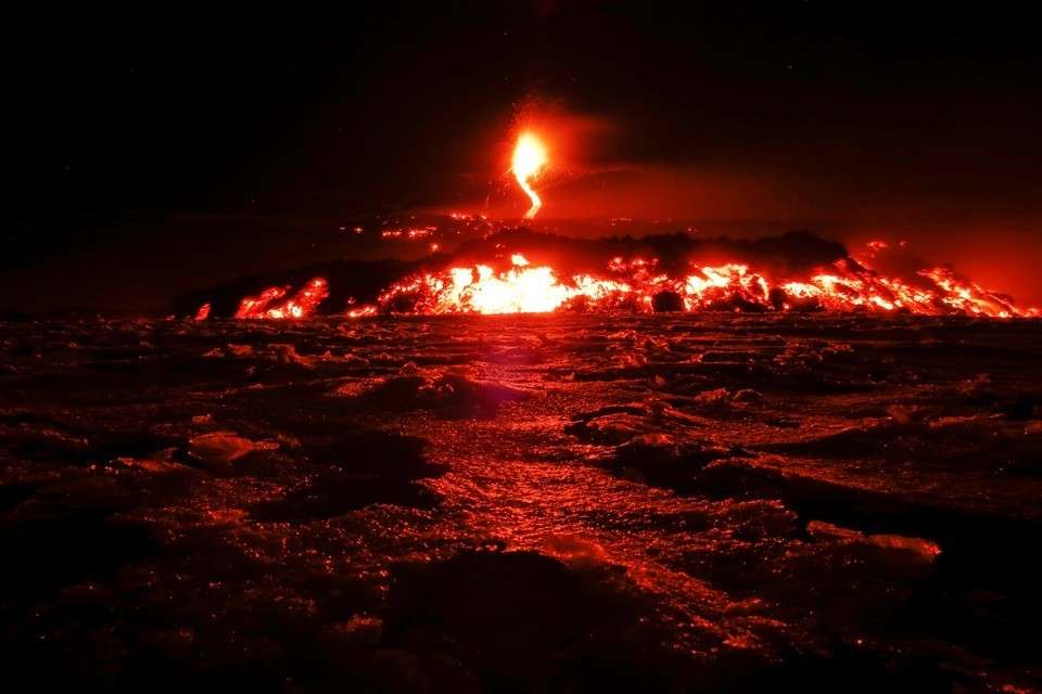 Erupcja wulkanu -  Etna puzzle online