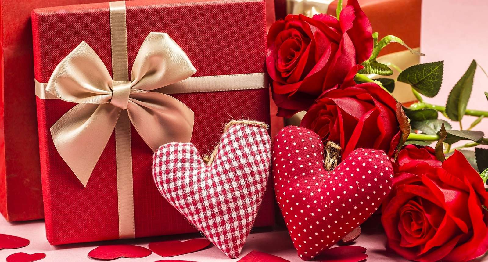 Walentynkowa układanka puzzle online