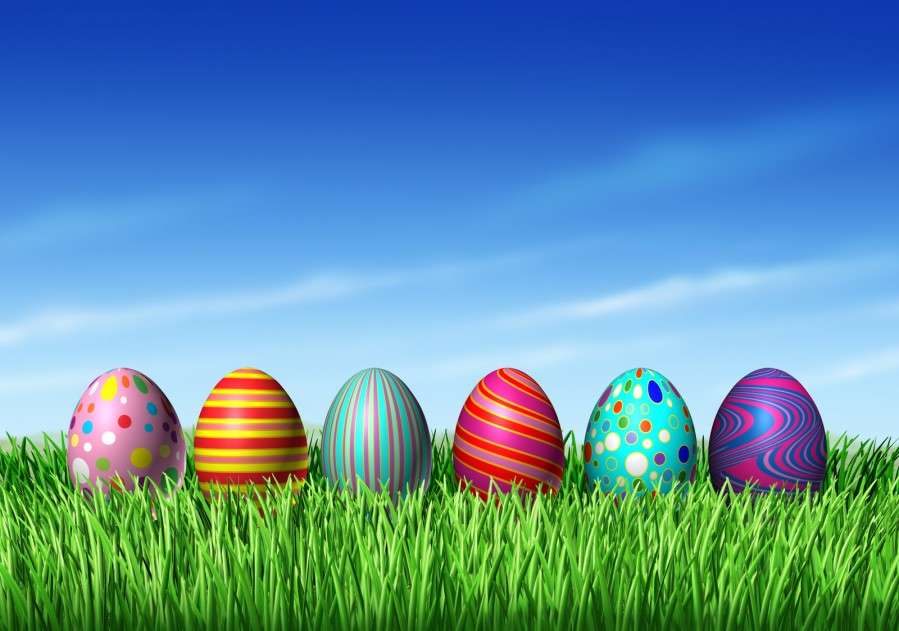 Wielkanocne jajka - pisanki puzzle online