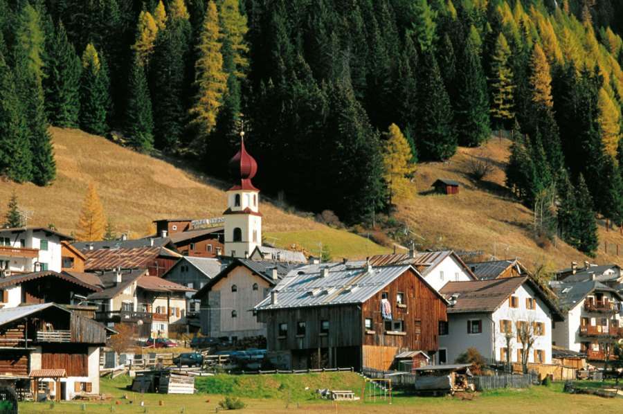 Dolomity - Canazei, Włochy puzzle online