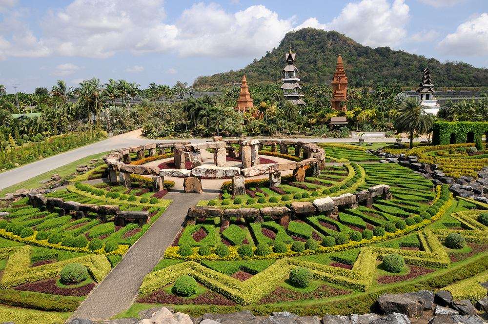Os mais belos jardins do mundo quebra-cabeça