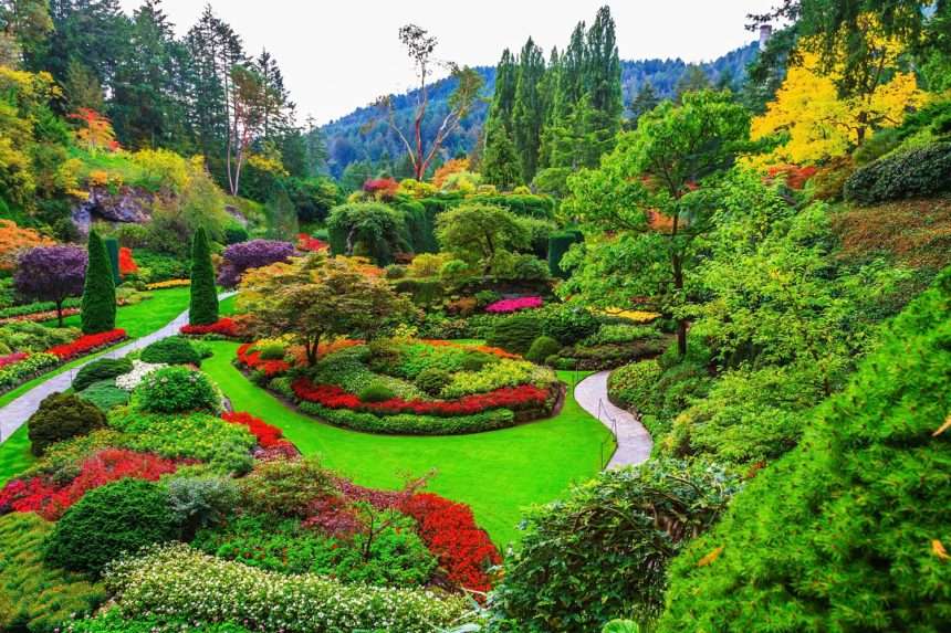 Najpiękniejsze ogrody świata puzzle online