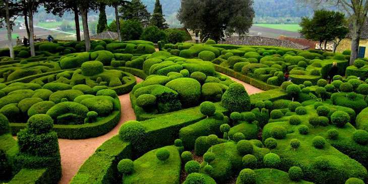 Najpiękniejsze ogrody świata puzzle online