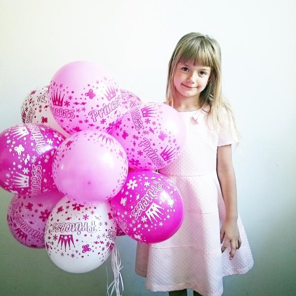 dziewczynka i baloniki puzzle online