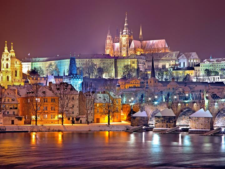 Praga - wzgórze zamkowe puzzle online