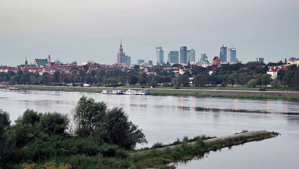 Warszawa. Panorama miasta. puzzle online