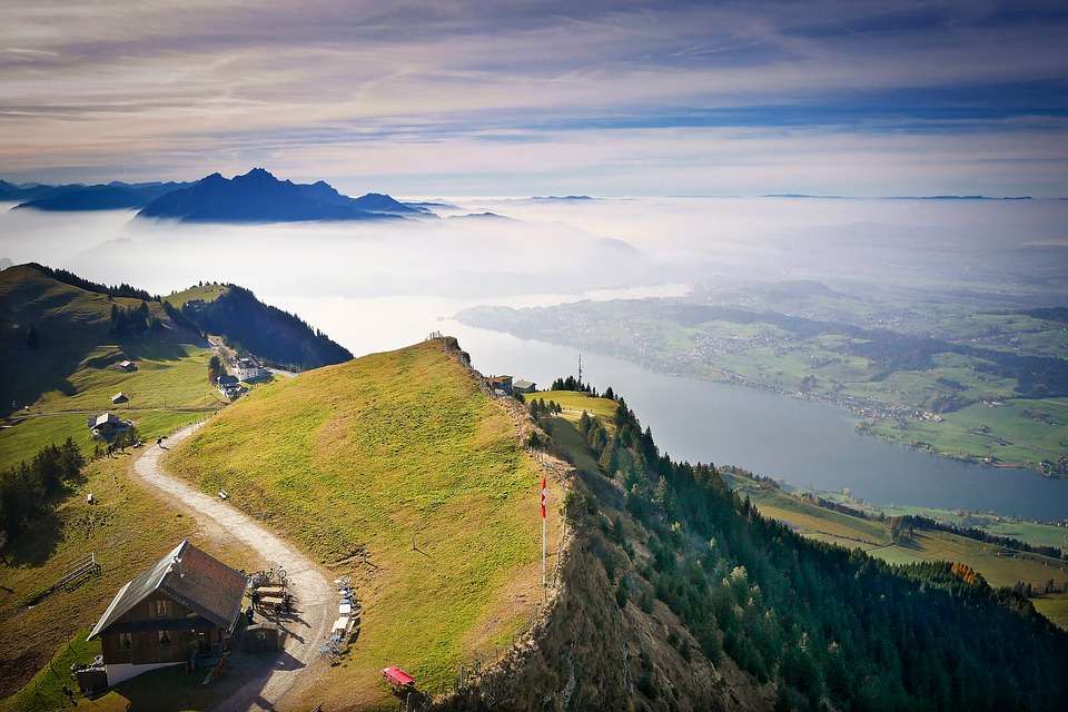 Szwajcaria. Panorama. puzzle online